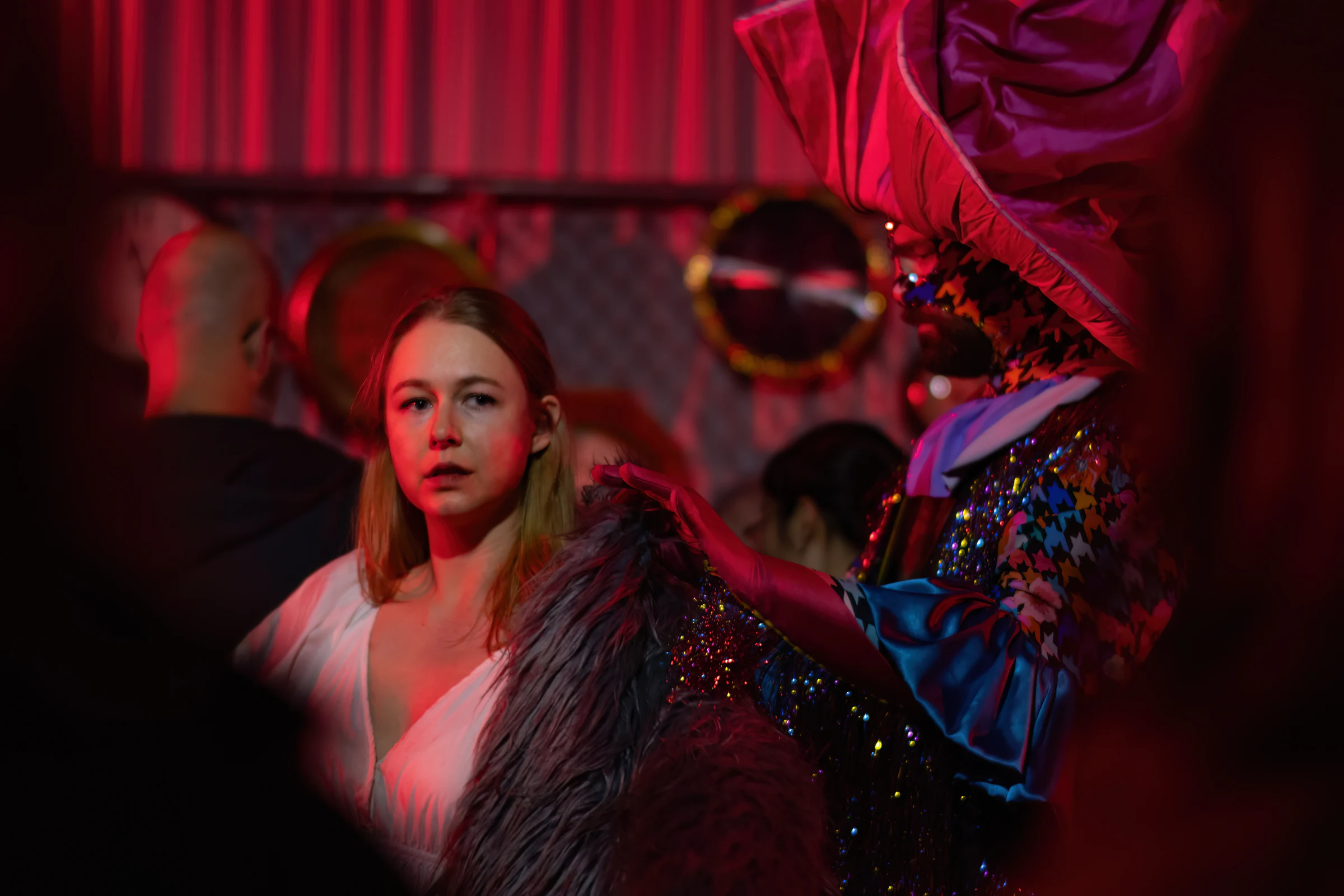 The Shape of the Night — production still